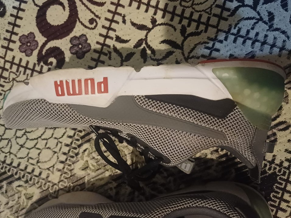 Gri Bağcıklı Spor erkek Sneaker - Görsel 2