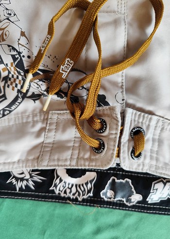 Kahverengi Retro Bağcıklı lost marka original sort - Görsel 5