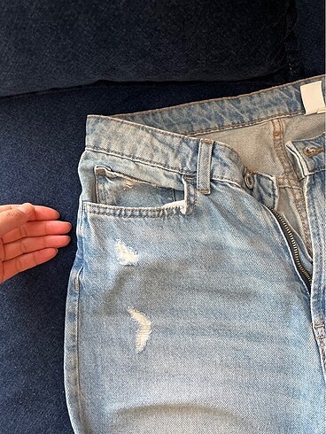 38 Beden mavi Renk H&M jean 38