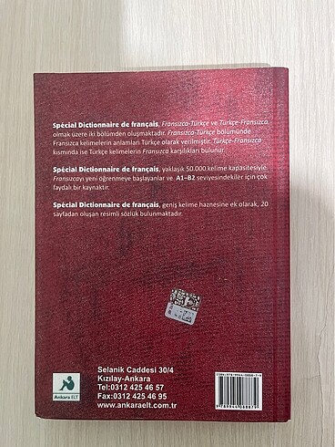 Fransızca Türkçe - Türkçe Fransızca Sözlük - Görsel 2