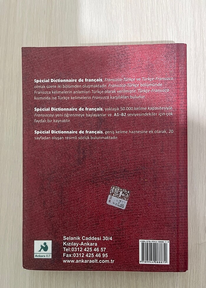 Fransızca Türkçe - Türkçe Fransızca Sözlük - Görsel 2