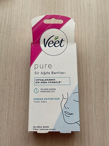 Veet Pure Ağda Bandı