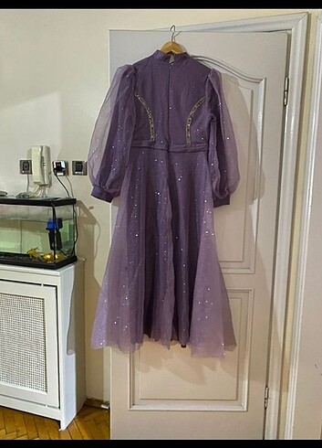 Işıltılı p?enses model elbise