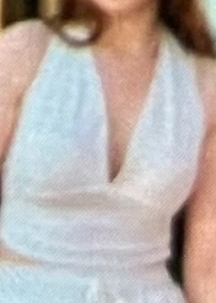 Crop beyaz bluz - Görsel 3