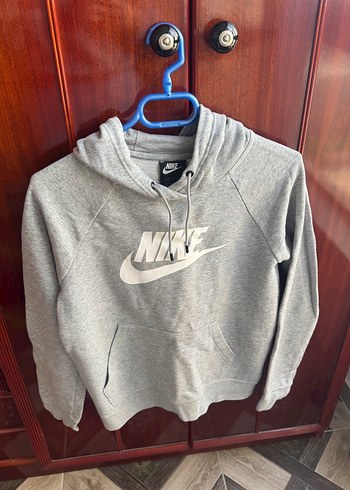 Nike Gri Kapusonlu Sweatshirt