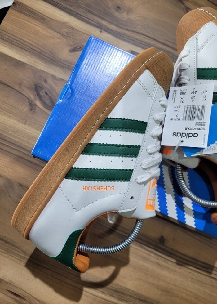 ADIDAS SUPERSTAR YEŞİL - Görsel 3