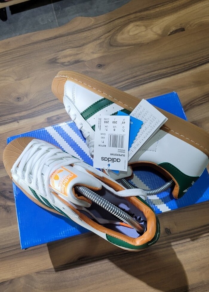 ADIDAS SUPERSTAR YEŞİL - Görsel 4