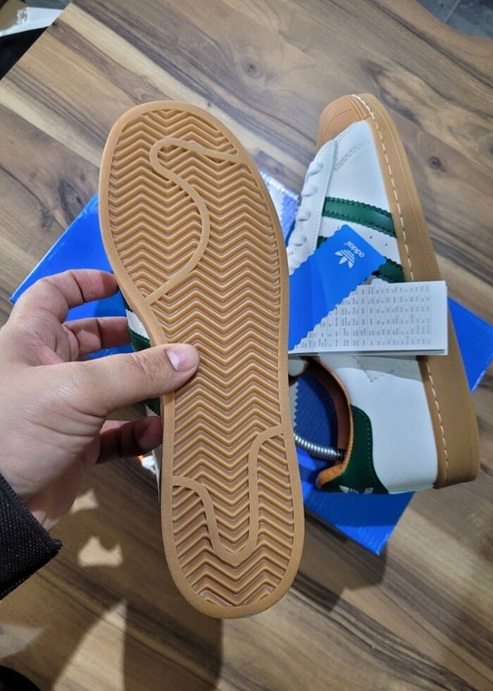ADIDAS SUPERSTAR YEŞİL - Görsel 5