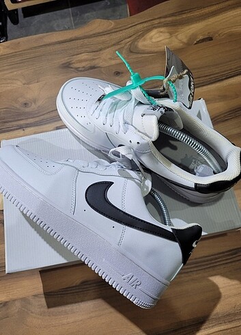 NİKE AIR FORCE SIYAH BEYAZ - Görsel 4