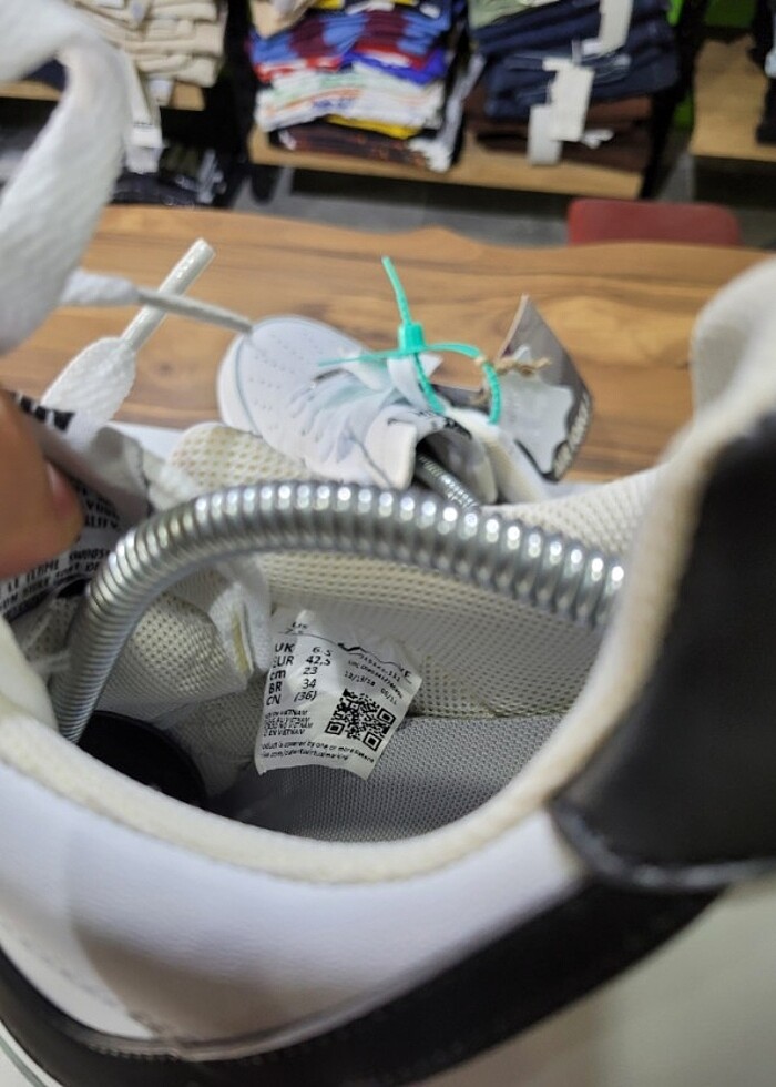 NİKE AIR FORCE SIYAH BEYAZ - Görsel 2