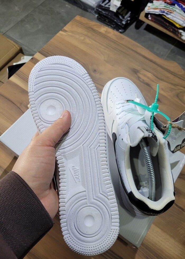 NİKE AIR FORCE SIYAH BEYAZ - Görsel 3