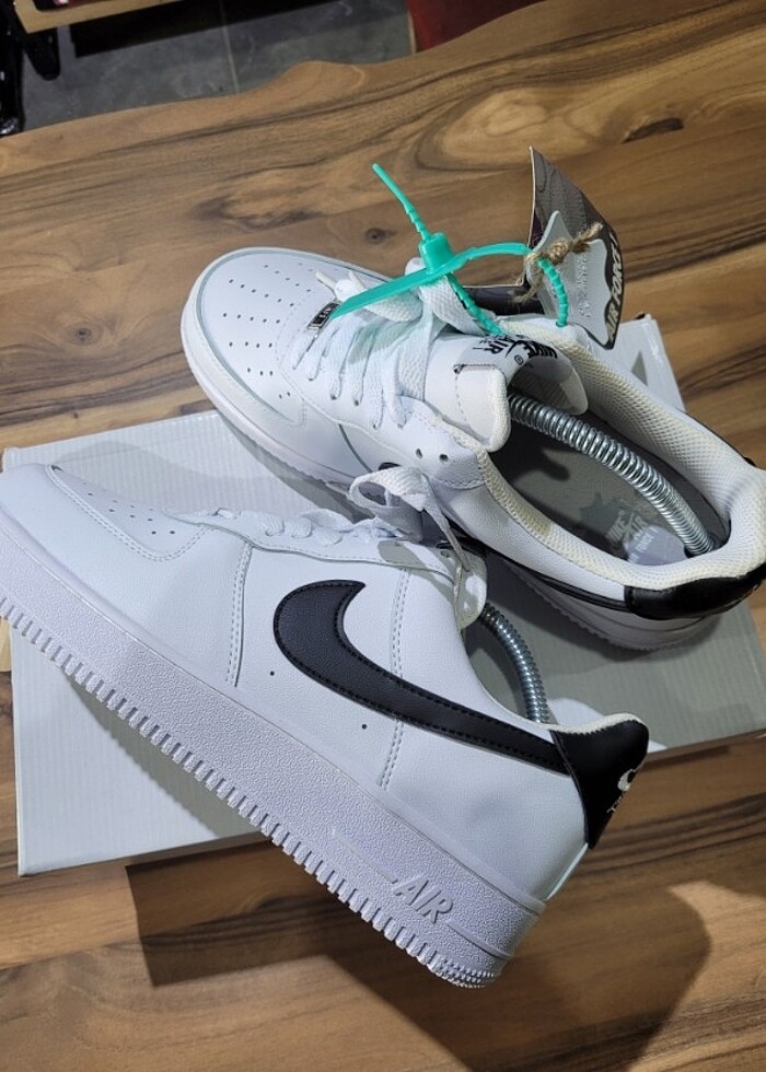 NİKE AIR FORCE SIYAH BEYAZ - Görsel 4