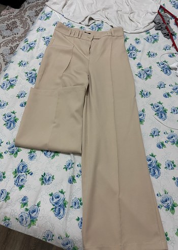 m Beden Bej Kumaş Pantolon