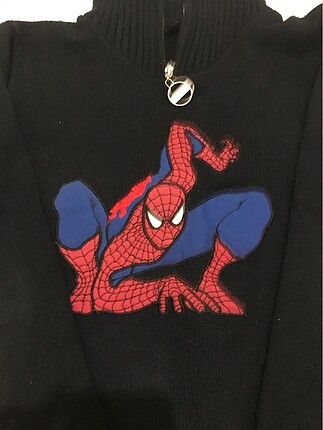 Bücürük Erkek çocuk spiderman kazak