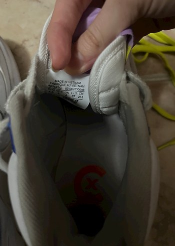 Beyaz  converse Basketbol Ayakkabısı - Görsel 3