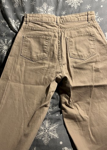 Bej Kadın pantolon - Görsel 3