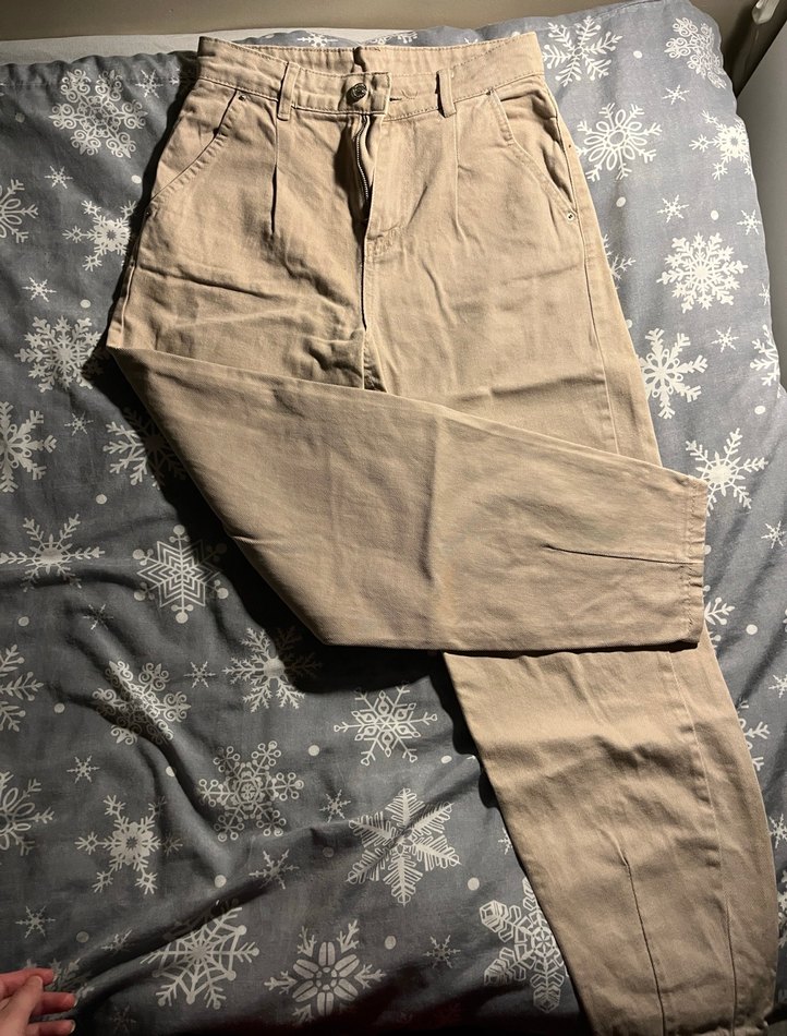 Bej Kadın pantolon - Görsel 2