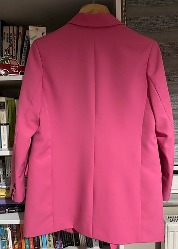 Pembe Blazer Ceket - Görsel 4