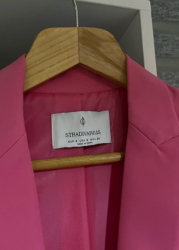 Pembe Blazer Ceket - Görsel 3
