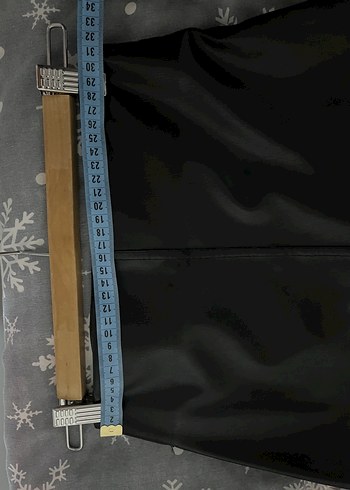 Siyah Deri Uzun Etek - Görsel 3