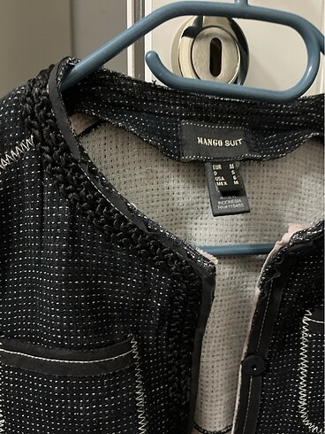 Mango Mango suit crop ceket