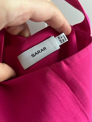 Sarar kumaş elbise - Görsel 4