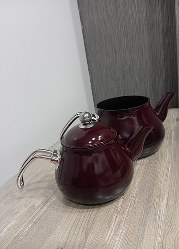Beden bordo Renk Madame Coco Çaydanlık Takımı ? Bordo (Sıfır)