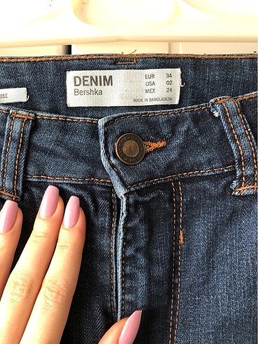 xs Beden Bershka Skinny Jean