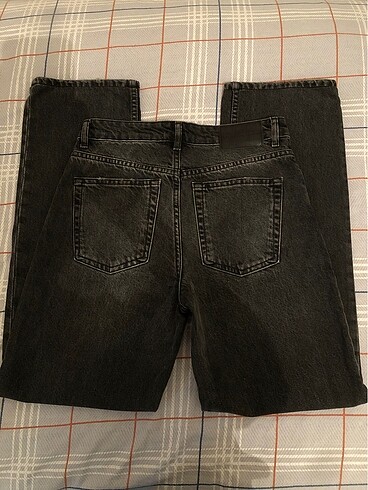 s Beden gri Renk Zara Midwait Straight Jean