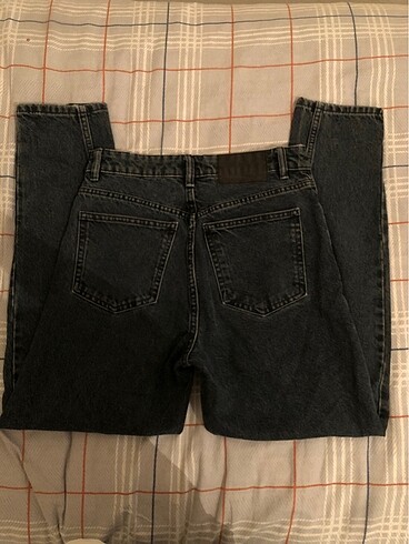 xs Beden gri Renk Zara Antrasit renk Mom Jean