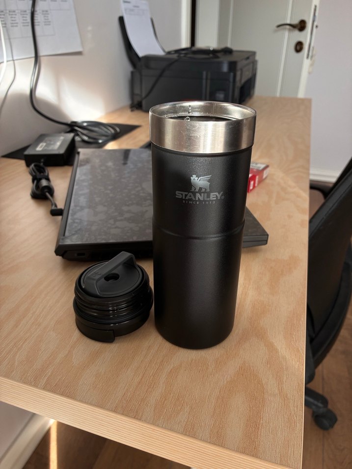 Stanley Neverleak Siyah Termos - Görsel 5