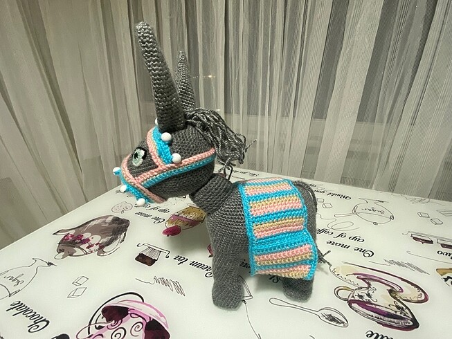 Beden Amigurumi Örgü Eşek