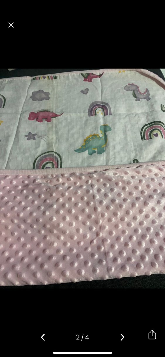 Çocuk Battaniyesi, Pastel Baskılı, Yumuşak Kumaş çift taraflı - Görsel 2