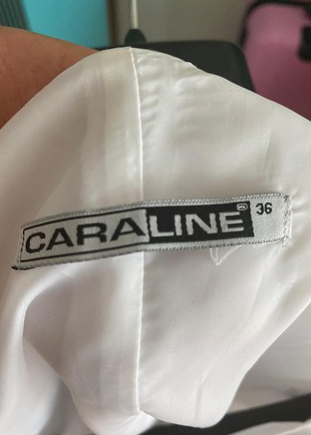 Beyaz  Midi Elbise - Görsel 2