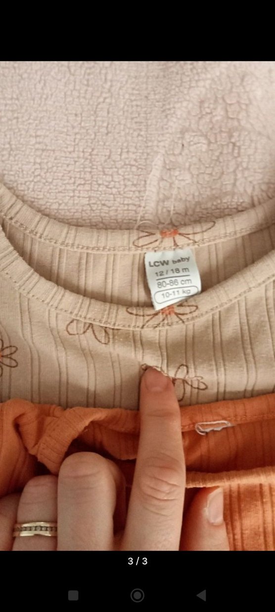 lcw 2 li 12 18 aylık sweatshirt - Görsel 3