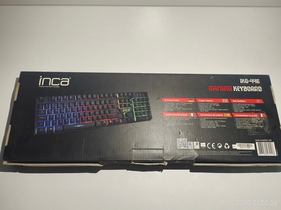 Inca IKG-446 RGB Mekanik Hisli Gaming Klavye - Sorunsuz & Kutulu - Görsel 5