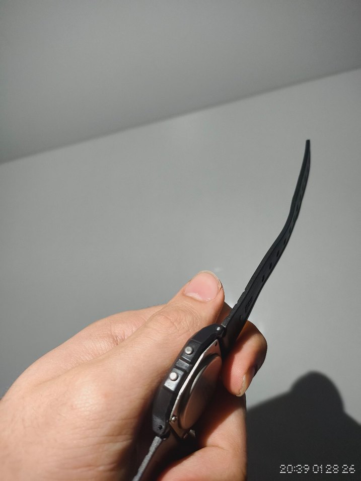 Siyah Dijital Saat - F-91W Kasa - Tüm Fonksiyonlar Aktif - Görsel 5