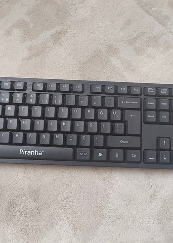 Piranha 2335 Kablolu Klavye Mouse Seti -Tüm Tuşlar Aktif Çalışır - Görsel 4