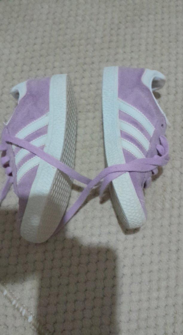 Mor Pastel Spor Kadın Spor Ayakkabı - Görsel 4