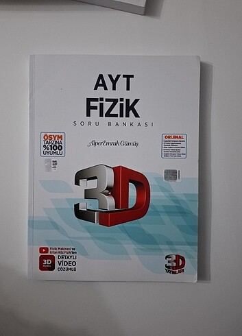 Beden 3D Ayt Fizik Soru Bankası
