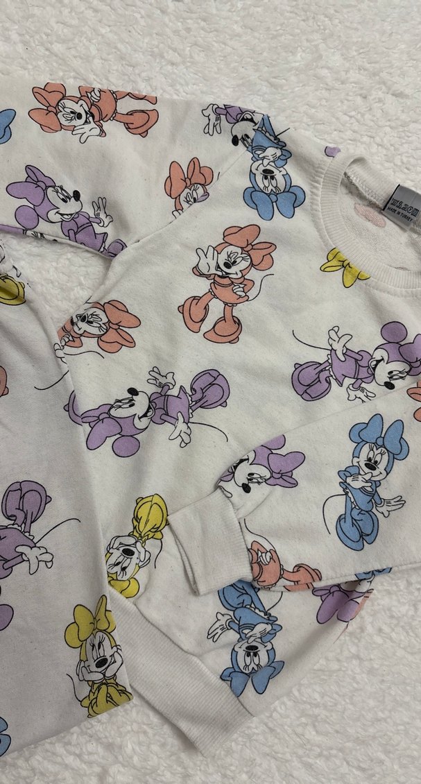 Pamuklu Pastel Baskılı Çocuk Pijama Takımı - Görsel 2