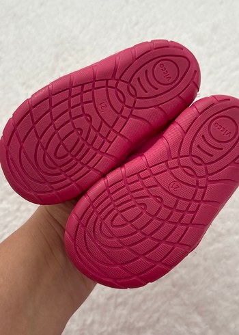 Kız Çocuk Pembe Sıcak Kaydırmaz Ev Terliği - Görsel 3