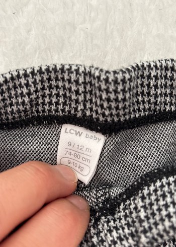 Kız Çocuk Gri Düğmeli Tayt - Görsel 2