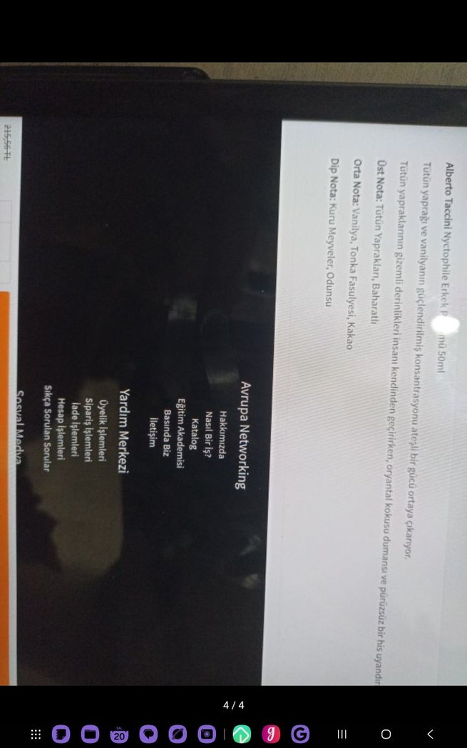 Alberto Taccini Nyctophile erkek Parfümü - Görsel 2