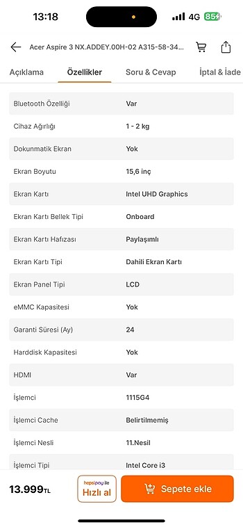  Beden Renk Bilgisayar