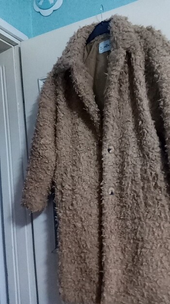 xl Beden camel Renk Bayan manto