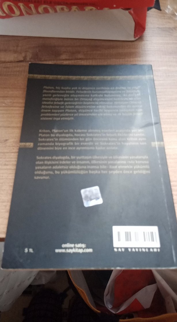 Platon - Kriton Eski Yunanca Çeviri - Görsel 2