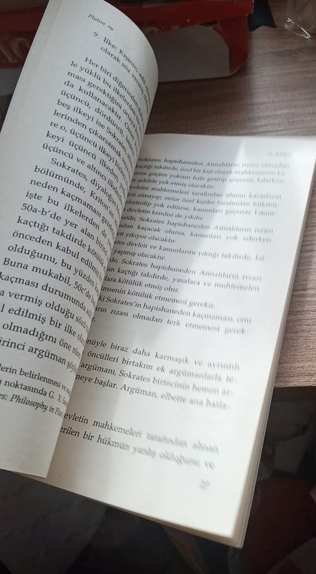 Platon - Kriton Eski Yunanca Çeviri - Görsel 4