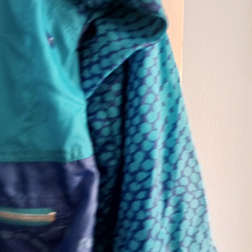 Nike Mavi Fermuarlı  bayan Yağmurluk - Görsel 3