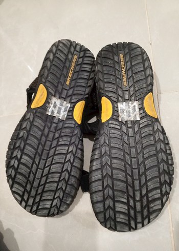 Kahverengi Skechers Lux Foam Erkek  Sandalet - Görsel 2